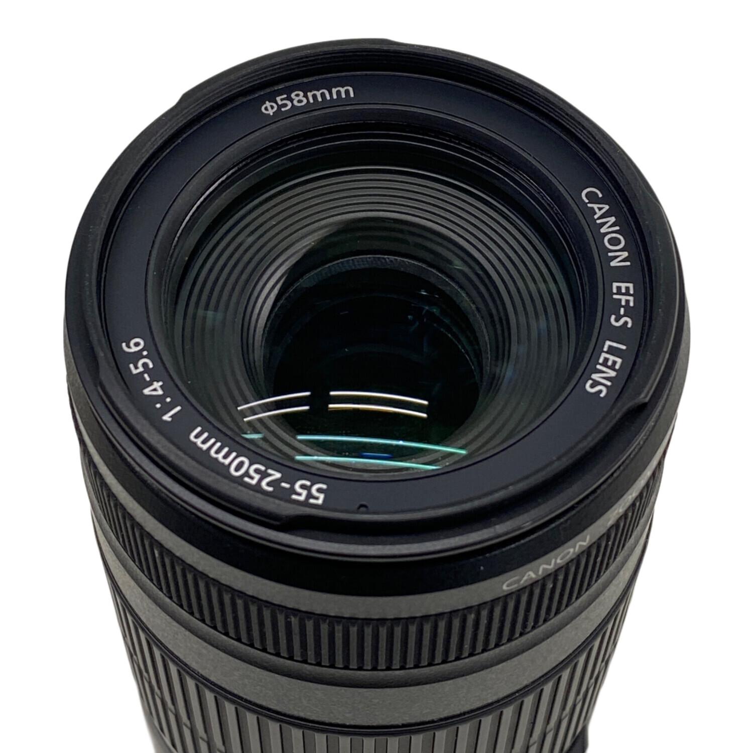 CANON (キャノン) ズームレンズ EF-S 55-250㎜ F4-5.6 IS｜トレファク