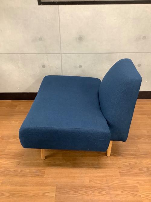 IDEE (イデー) 1人掛けソファー ブルー AOチェア