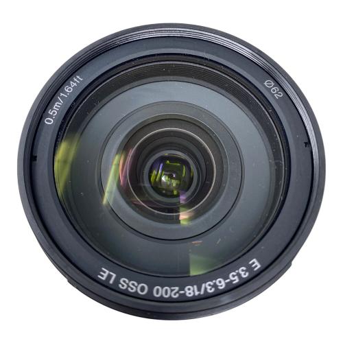 SONY (ソニー) ズームレンズ SEL18200LE 18-200 F3.5-6.3 α Eマウント