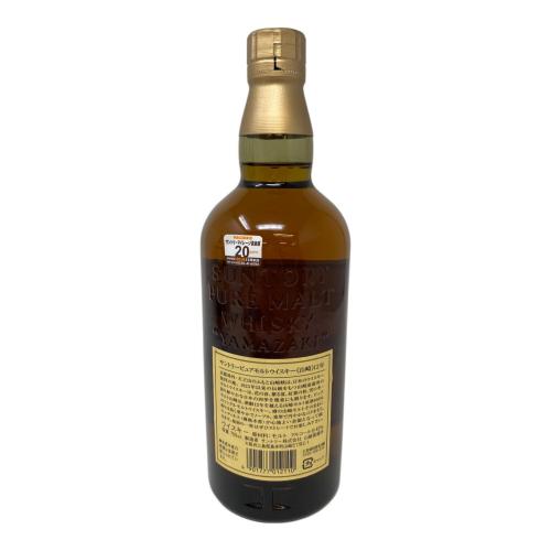 サントリー ジャパニーズウィスキー 750ml 山崎 ピュアモルト 12年 未開封