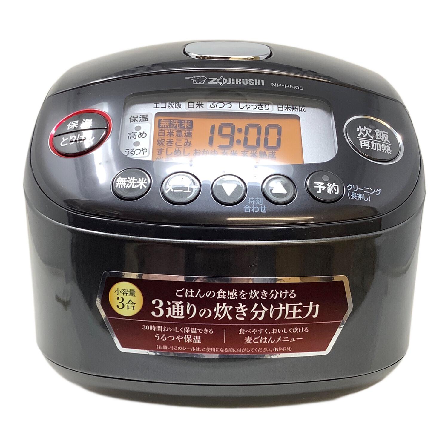 象印 (ゾウジルシ) 圧力IH炊飯ジャー NP-RN05 2024年製 3合(0.54L