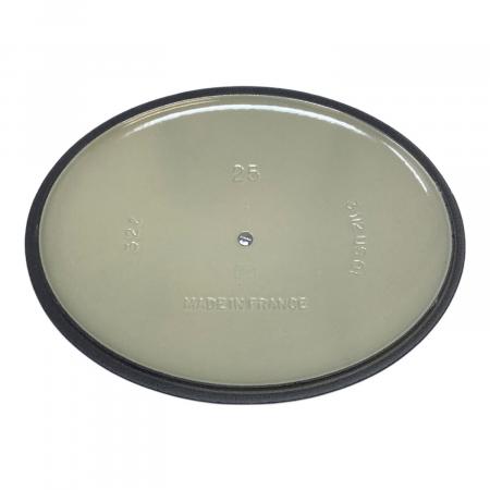 LE CREUSET (ルクルーゼ) 両手鍋 ココット・オーバル 25cm ブルー