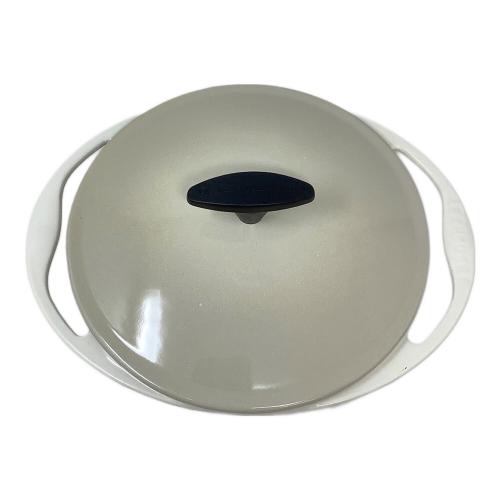 LE CREUSET (ルクルーゼ) 両手鍋 センセーション ココットロンド 22㎝ DUNE