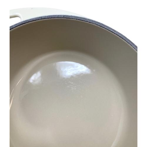 LE CREUSET (ルクルーゼ) 両手鍋 センセーション ココットロンド 22㎝ DUNE