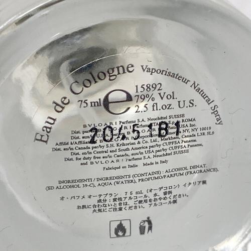 BVLGARI (ブルガリ) オーデコロン Eau Parfumee（オ・パフメ） 75ml