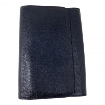 IL BISONTE (イル ビゾンテ) システム手帳カバー ブラック 54 1 54222309470 バイブルサイズ