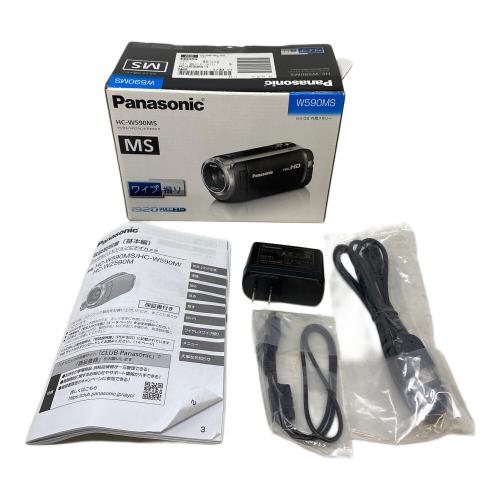 Panasonic (パナソニック) デジタルビデオカメラ HC-W590MS　2022年製 251万画素 64GB内蔵