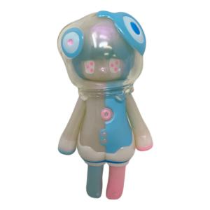 THREE WAX ソフビフィギュア 宇宙カエル ユメミル パステルカラー