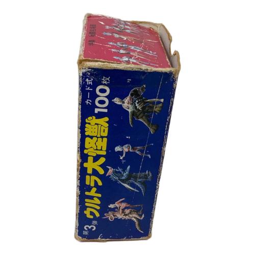 ウルトラ大怪獣 第3弾 戦闘名場面カード レトロホビー 91枚 キズ多数