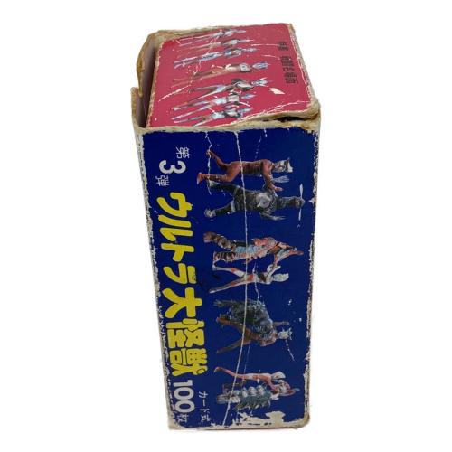 ウルトラ大怪獣 第3弾 戦闘名場面カード レトロホビー 91枚 キズ多数