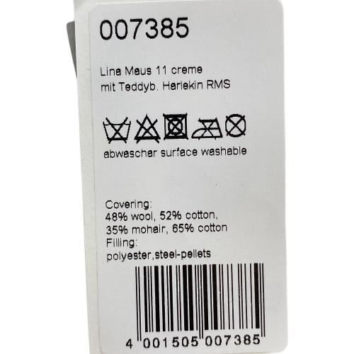 Steiff (シュタイフ) ヌイグルミ リナマウスとハーレークインテディベア 007385