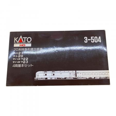 KATO (カトー) HOゲージ 20系特急形寝台客車 カニ21・ナシ20・ナハネフ