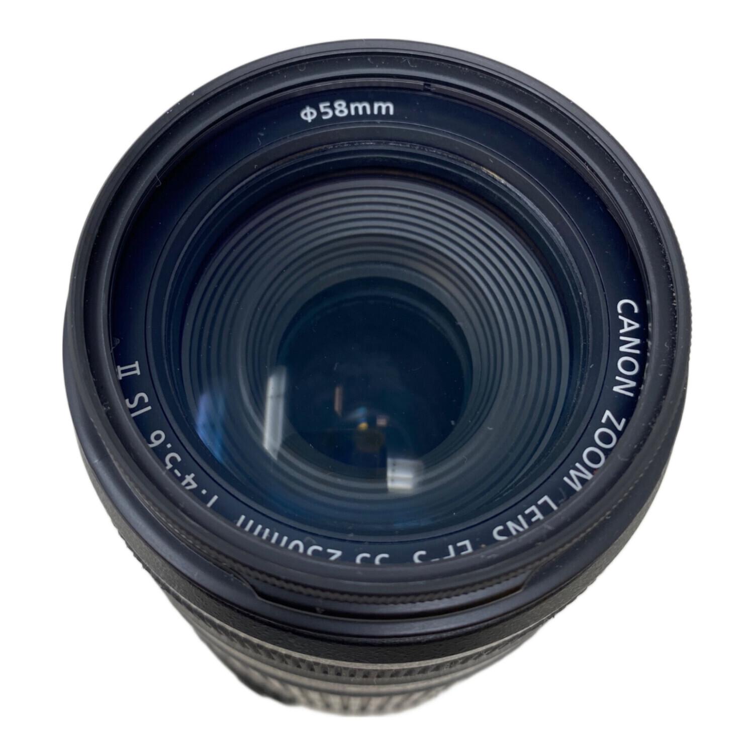 超美品 キヤノン EF-S ズームレンズ55-250mm 4-5.6 IS II CANON (キヤノン) ズームレンズ EF-S 55-250mm 1:4-5.6 IS Ⅱ