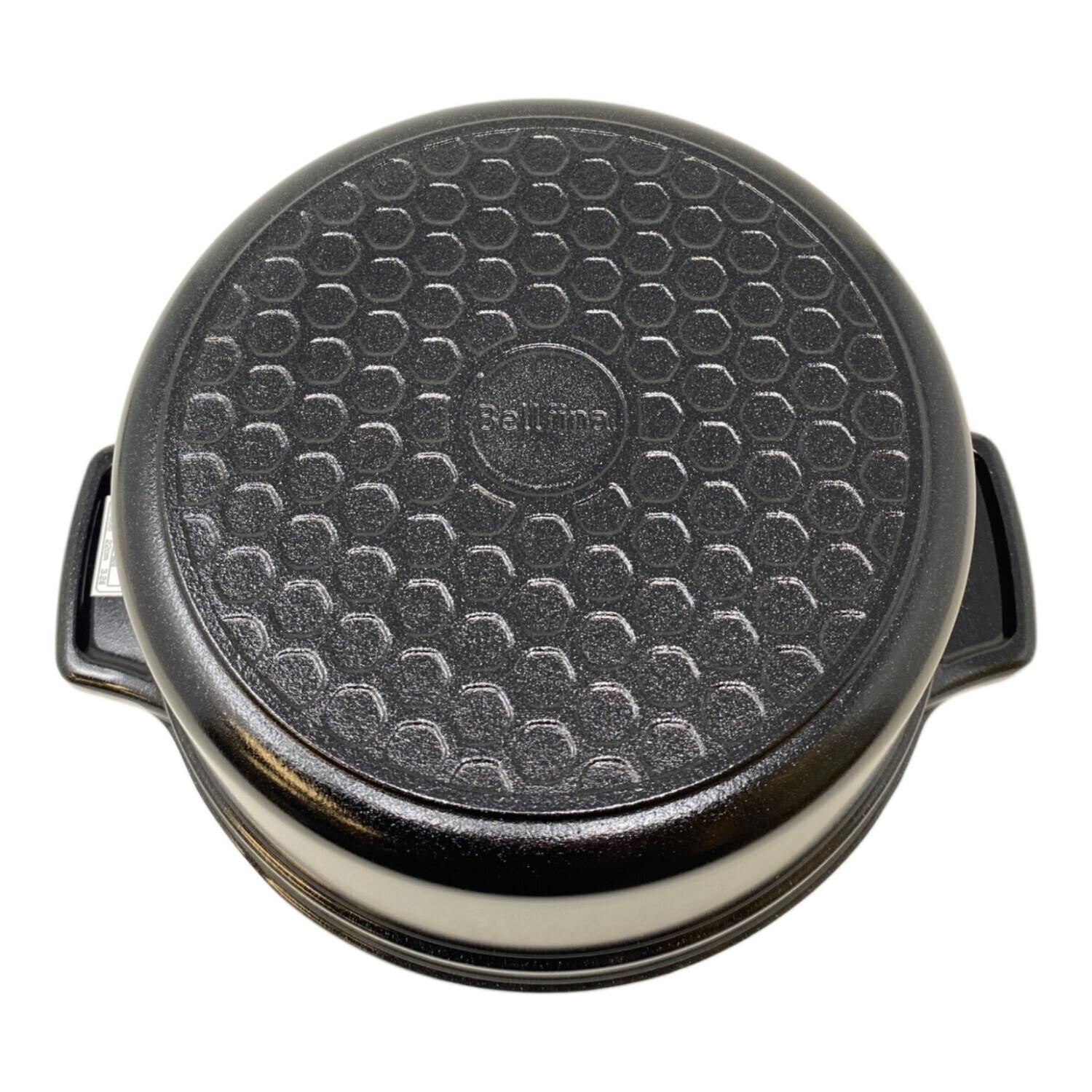 Bellfina (ベルフィーナ) 無水調理パン22㎝ A-77887 シャインブラック