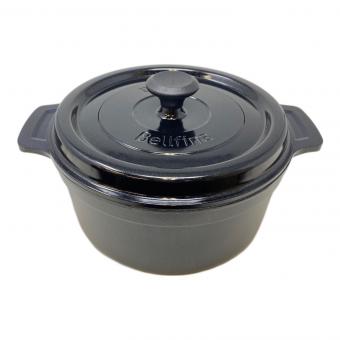 Bellfina (ベルフィーナ) 無水調理パン22㎝ A-77887 シャインブラック