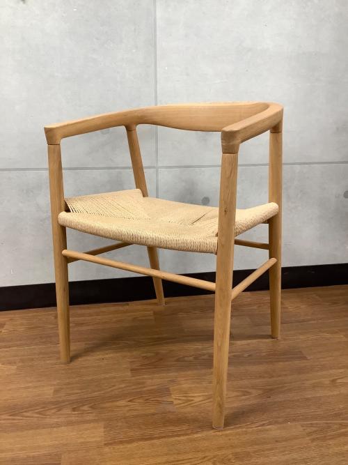 無印良品 (ムジルシリョウヒン) アームチェアー ナチュラル  ペーパーコードアームチェア
