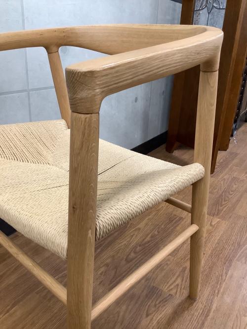 無印良品 (ムジルシリョウヒン) アームチェアー ナチュラル  ペーパーコードアームチェア