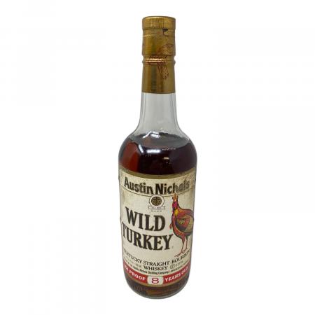 ワイルドターキー 8年 101proof 750ml 50.5% ワイルドターキー (WILD TURKEY) バーボン 8年 101PROOF 液面低下有