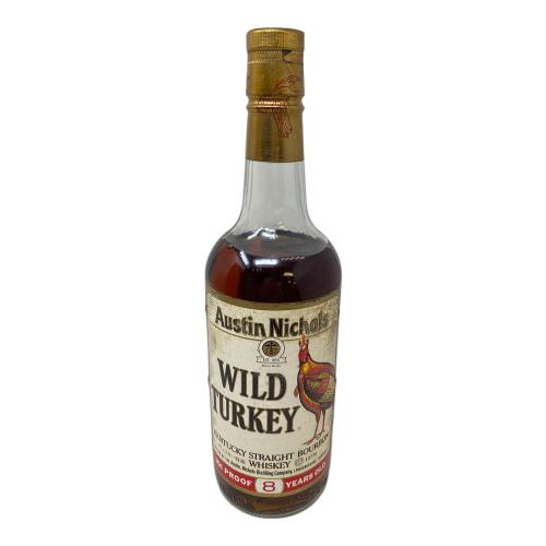 ワイルドターキー (WILD TURKEY) バーボン 8年 101PROOF 液面低下有 @ Π 700ml