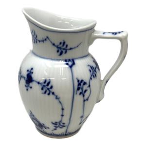 ROYAL COPENHAGEN (ロイヤル・コペンハーゲン) クリーマー 1985-91年製・ヨゴレ有 ブルーフルーテッド・プレイン