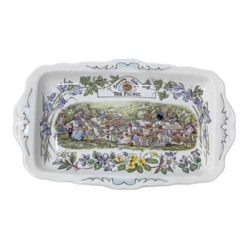 ROYAL DOULTON (ロイヤルドルトン) サンドイッチプレート ブランベリーヘッジ the picnic