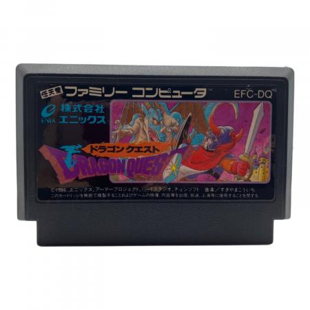 ドラゴンクエスト　ファミコンソフト　レア エニックス ファミコンソフト ドラゴンクエスト｜トレファクONLINE