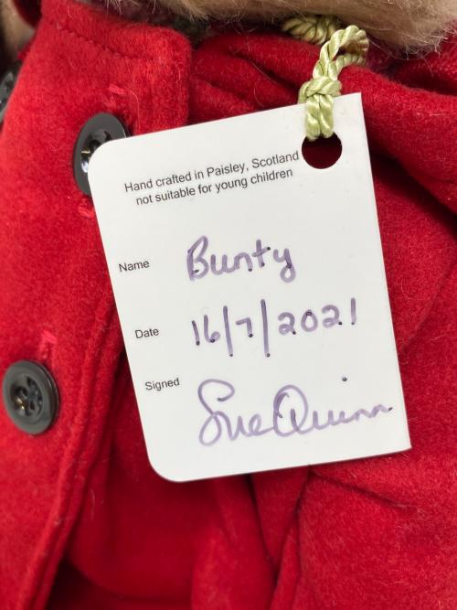 Sue Quinn (スー・クイン) テディベア Bunty タグ付｜トレファク