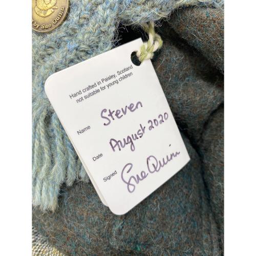 Sue Quinn (スー・クイン) テディベア Steven タグ付