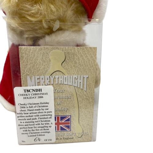 MERRY THOUGHT (メリーソート) CHEEKY CHRISTMAS HOLIDAY 2006　150体限定 ヌイグルミ