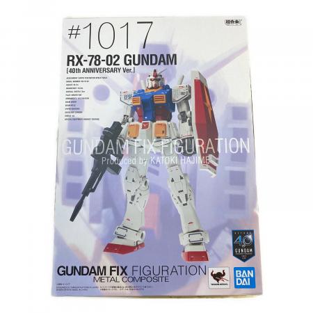BANDAI (バンダイ) 40周年記念Ver. RX-78-02ガンダム GUNDAM FIX