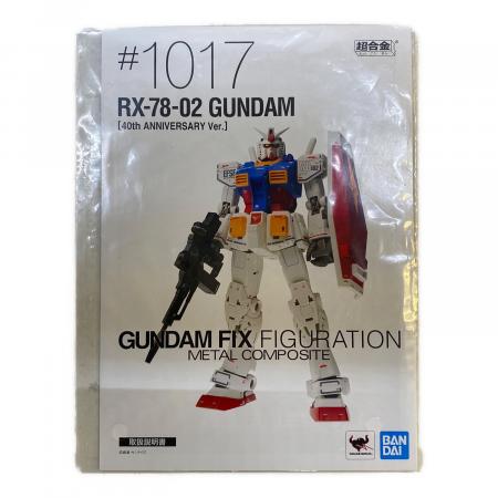 BANDAI (バンダイ) 40周年記念Ver. RX-78-02ガンダム GUNDAM FIX