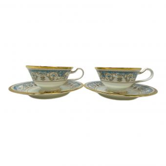 Noritake ティー・コーヒー碗皿ペアセット アルマンド