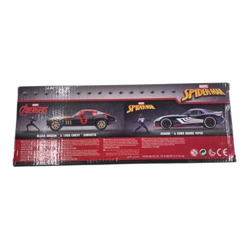 MARVEL (マーベル) モデルカー 1/24スケール SPIDER-MAN VENOM & 2008 DODGE VIPER