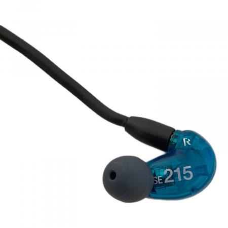 Shure シュア　高遮音性イヤホン SE215SPE-A SHURE イヤホン SE215SPE-A Special Edition 高遮音性イヤホン SE215