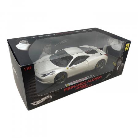 1/18 フェラーリ　458 イタリア ホットウィール HOT WHEELS 楽天市場】ホットウィール 1/18 フェラーリ 458 イタリア GT2 レッド