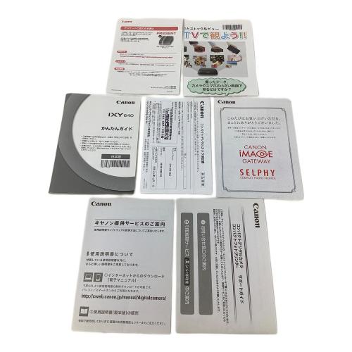 CANON (キヤノン) コンパクトデジタルカメラ IXY640 2020万画素 061061020199