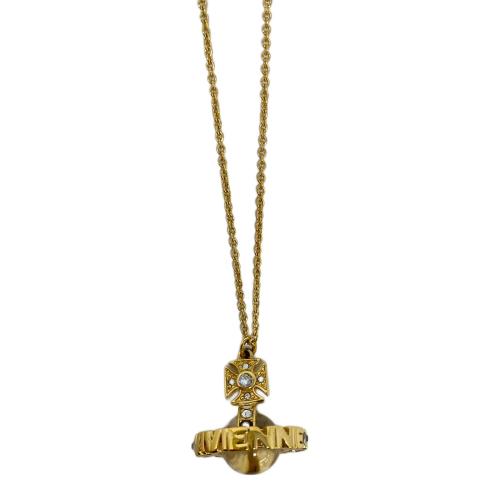 Vivienne Westwood ペイズリースモールオーブネックレス ネックレス ゴールド