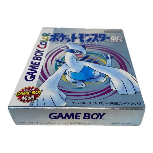 Nintendo (ニンテンドー) ポケットモンスター 銀 ゲームボーイ用ソフト -