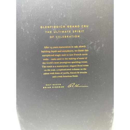 グレンフィディック (Glenfiddich) GRAND CRU スコッチウィスキー 23年 700ml
