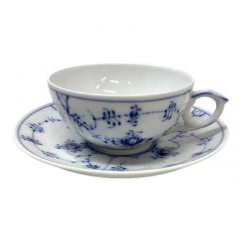 ROYAL COPENHAGEN (ロイヤル・コペンハーゲン) ティーカップ&ソーサー ブルーフルーテッド・プレイン