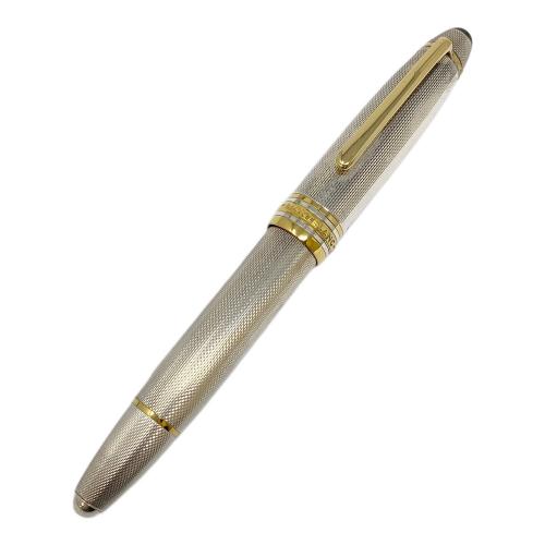 MONTBLANC (モンブラン) マイスターシュテュック 万年筆 シルバー×ゴールド