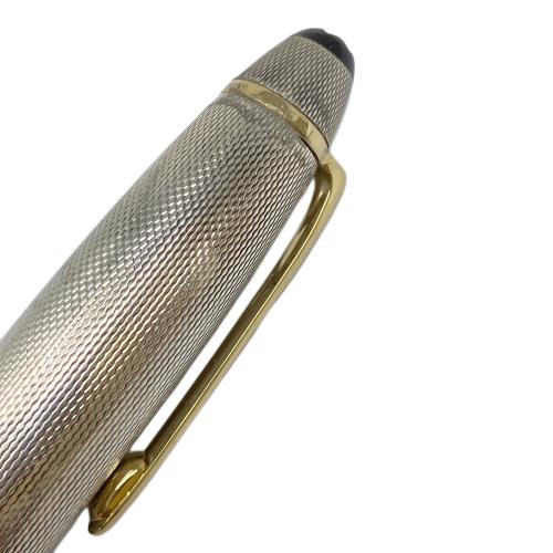 MONTBLANC (モンブラン) マイスターシュテュック 万年筆 シルバー×ゴールド