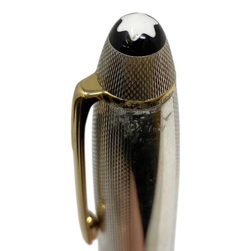 MONTBLANC (モンブラン) マイスターシュテュック 万年筆 シルバー×ゴールド
