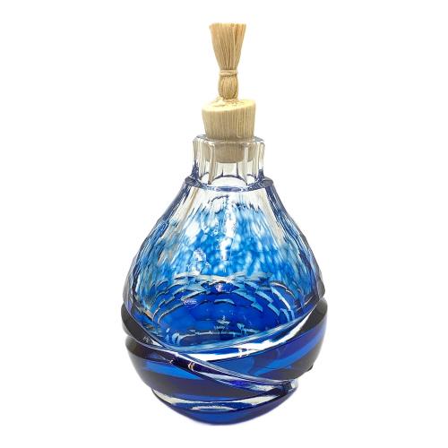 小川郁子 (オガワ イクコ) 被硝子切子 振出