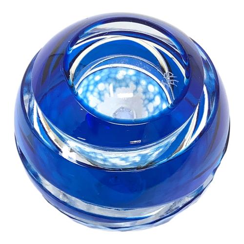 小川郁子 (オガワ イクコ) 被硝子切子 振出