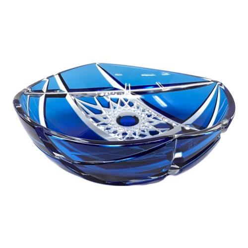 小川郁子 (オガワ イクコ) 被硝子切子 酒盃