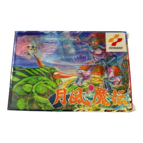 コナミ 月風魔伝 ファミコン用ソフト -