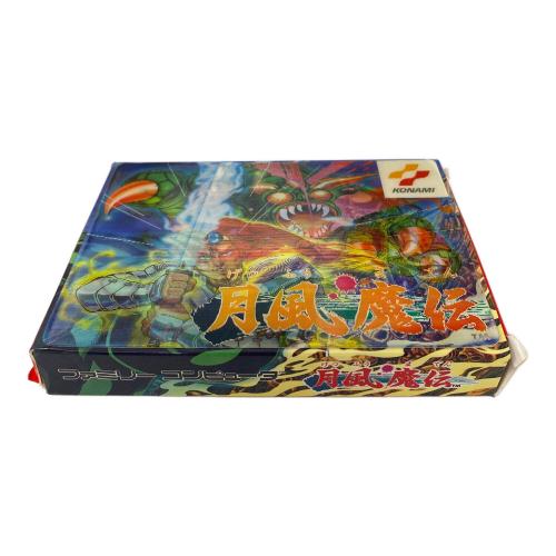 コナミ 月風魔伝 ファミコン用ソフト -