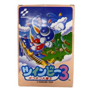 コナミ ツインビー3 ファミコン用ソフト -