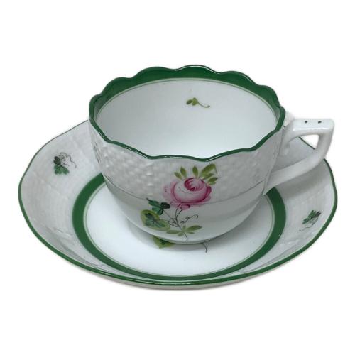 Herend (ヘレンド) デミタスカップ&ソーサー ウィーンのバラ